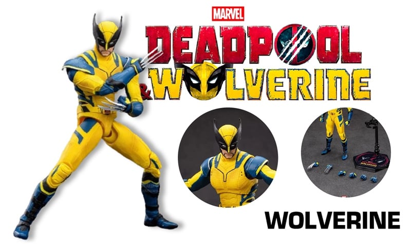  Mô hình nhân vật Marvel Wolverine 