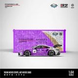  Mô hình xe Porsche 911 GT3 Carrera Cup Asia WRT Limited 999pcs tỉ lệ 1:64 Modern Art MD647303 