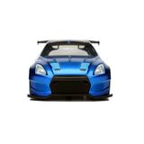  Mô hình xe Brian's Nissan GT R R35 Blue Ben Sopra Fast & Furious 1995 tỉ lệ 1:32 Jada 24075 