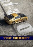  Mô hình xe Toyota Supra A80 Top secret GT300 tỉ lệ 1:64 Inno64 model IN64-A80TS-GOLD 