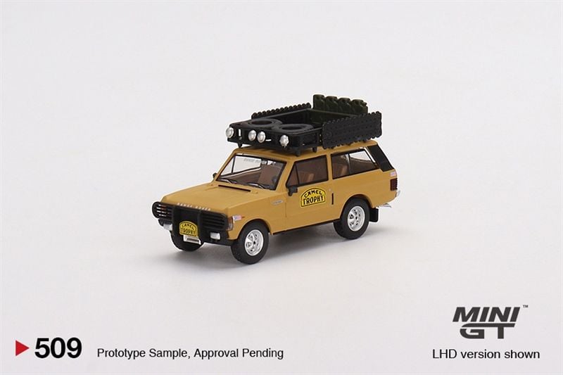  Mô hình xe Range Rover 1982 Camel Trophy Papua New Guinea Team USA tỉ lệ 1:64 MiniGT MGT00509 
