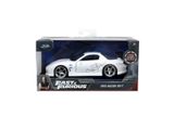  Mô hình xe Mazda RX7 FD3S Widebody White HKS Fast & Furious tỉ lệ 1:32 Jada 24075 