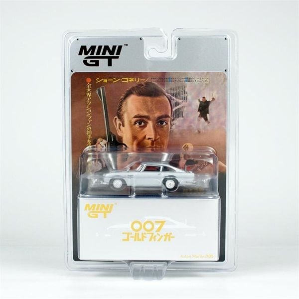  Mô hình xe Aston Martin DB5 “Goldfinger” bản card Nhật tỉ lệ 1:64 MiniGT MGT00900-007J 