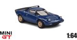  Mô hình xe Lancia Stratos HF Stradale Bleu Vincennes 1:63 MiniGT 