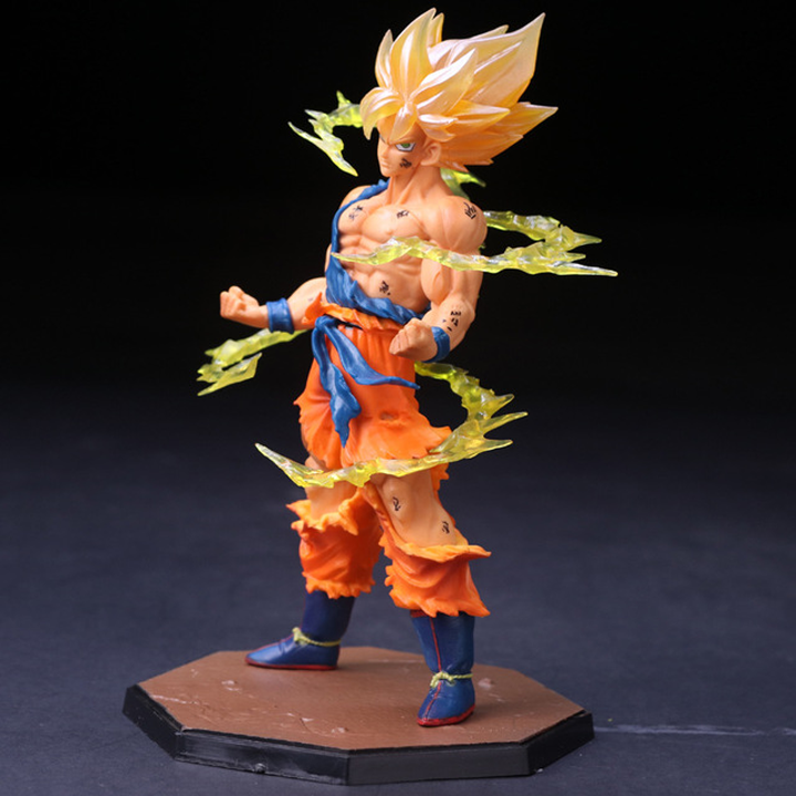  Mô hình nhân vật Dragonball Songoku super saiyan 2 17cm FG225 