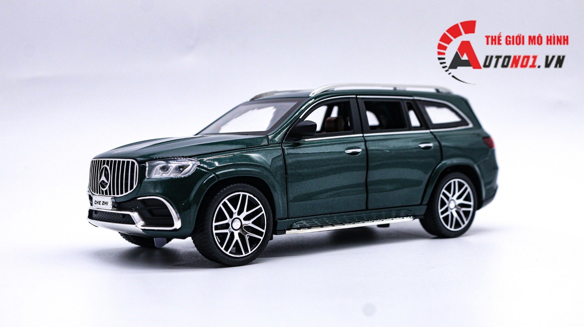  Mô hình xe Mercedes - Benz GLS63 AMG full open - đánh lái tỉ lệ 1:24 Chezhi CZ134P OT24070 