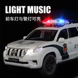  Mô hình xe Toyota Prado police có đèn có âm thanh tỉ lệ 1:32 Alloy OT360 
