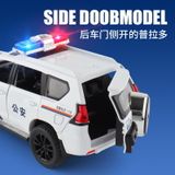  Mô hình xe Toyota Prado police có đèn có âm thanh tỉ lệ 1:32 Alloy OT360 