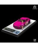  Mô hình xe Mercedes Benz SLS pink tỉ lệ 1:64 Time micro 