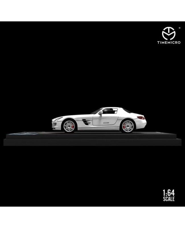  Mô hình xe Mercedes Benz SLS white tỉ lệ 1:64 Time Micro 
