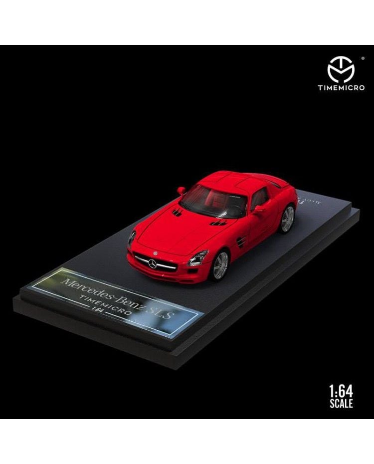  Mô hình xe Mercedes Benz SLS red tỉ lệ 1:64 Time Micro 