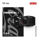  Mô hình xe Mazda RX-7 LB-Super Silhouette Liberty Walk Black Coca Cola tỉ lệ 1:64 Cool car CC647602 
