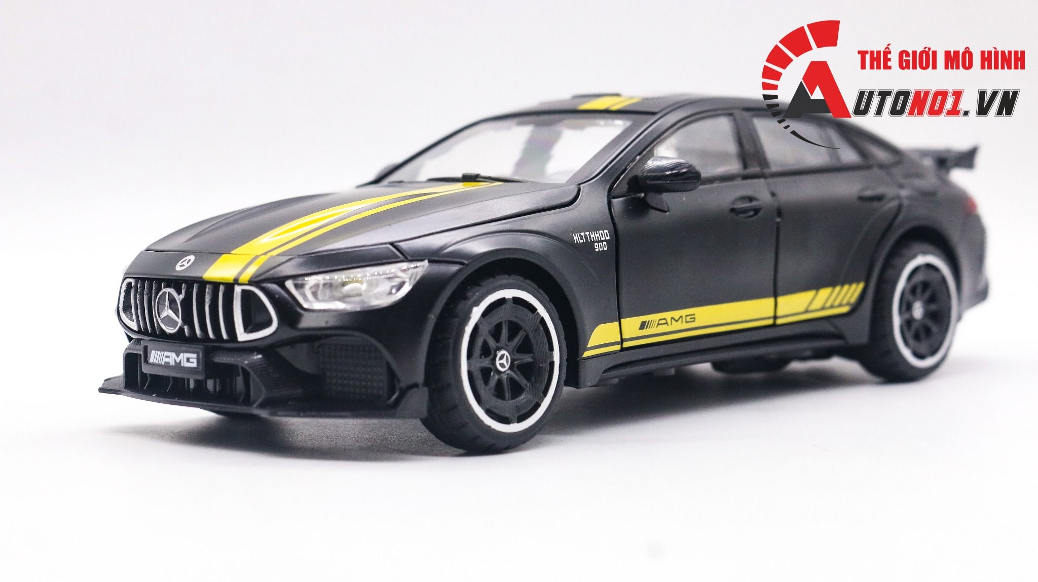  Mô hình xe Mercedes Amg GT 63 đánh lái được full open tỉ lệ 1:24 Chimei Model OT438 