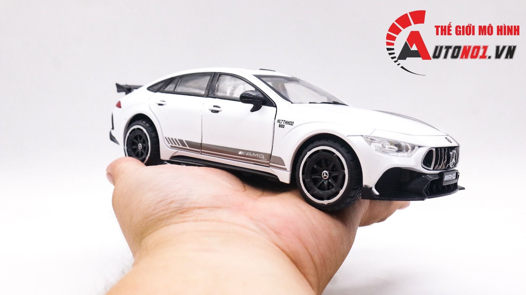  Mô hình xe Mercedes Amg GT 63 đánh lái được full open tỉ lệ 1:24 Chimei Model OT438 