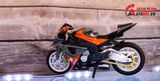  Mô hình xe độ Bmw S1000rr Hàm Cá Mập Gray - Orange - Pô Sc 1:12 Autono1 MSZ D224H 