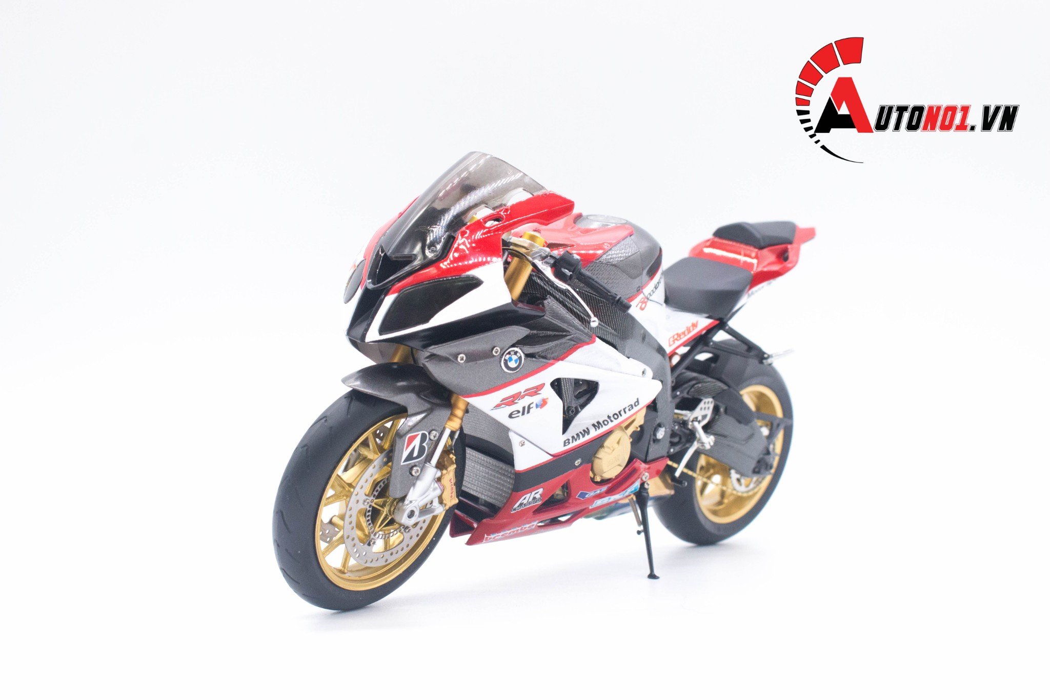  MÔ HÌNH XE ĐỘ BMW S1000RR CUSTOM CARBON AUTONO1 1:10 SCHUCO 