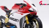  Mô hình siêu Xe Ducati 1299 Panigale S Custom 50th Anniversary Red White 1:12 Autono1 D220H 