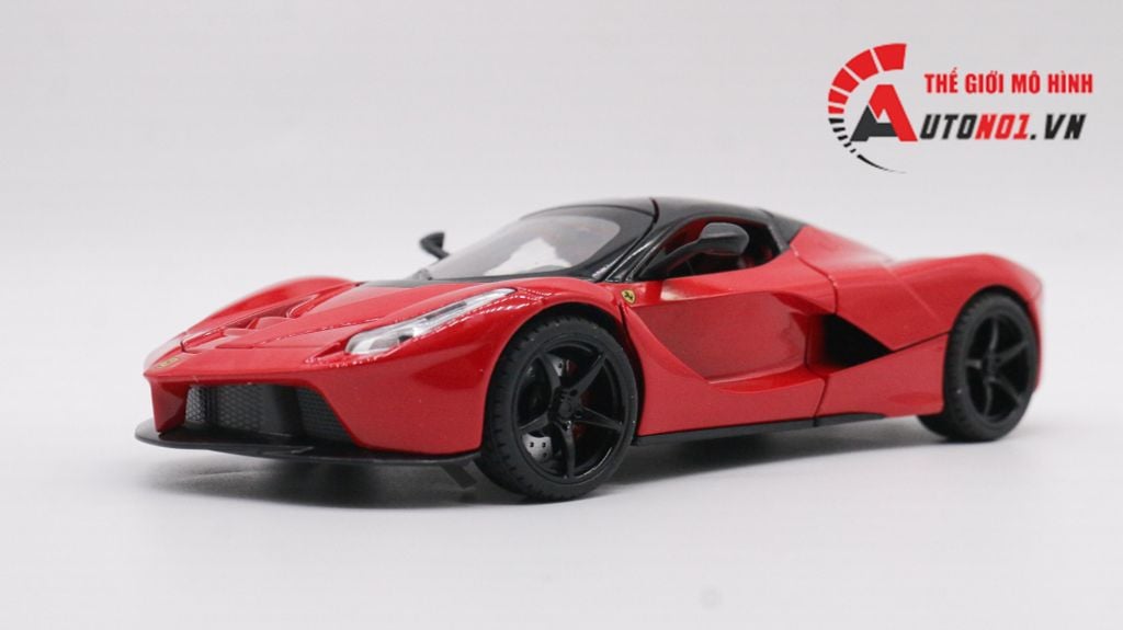 MÔ HÌNH XE FERRARI LAFERRARI RED 1:22 JIAYE MODEL 7961