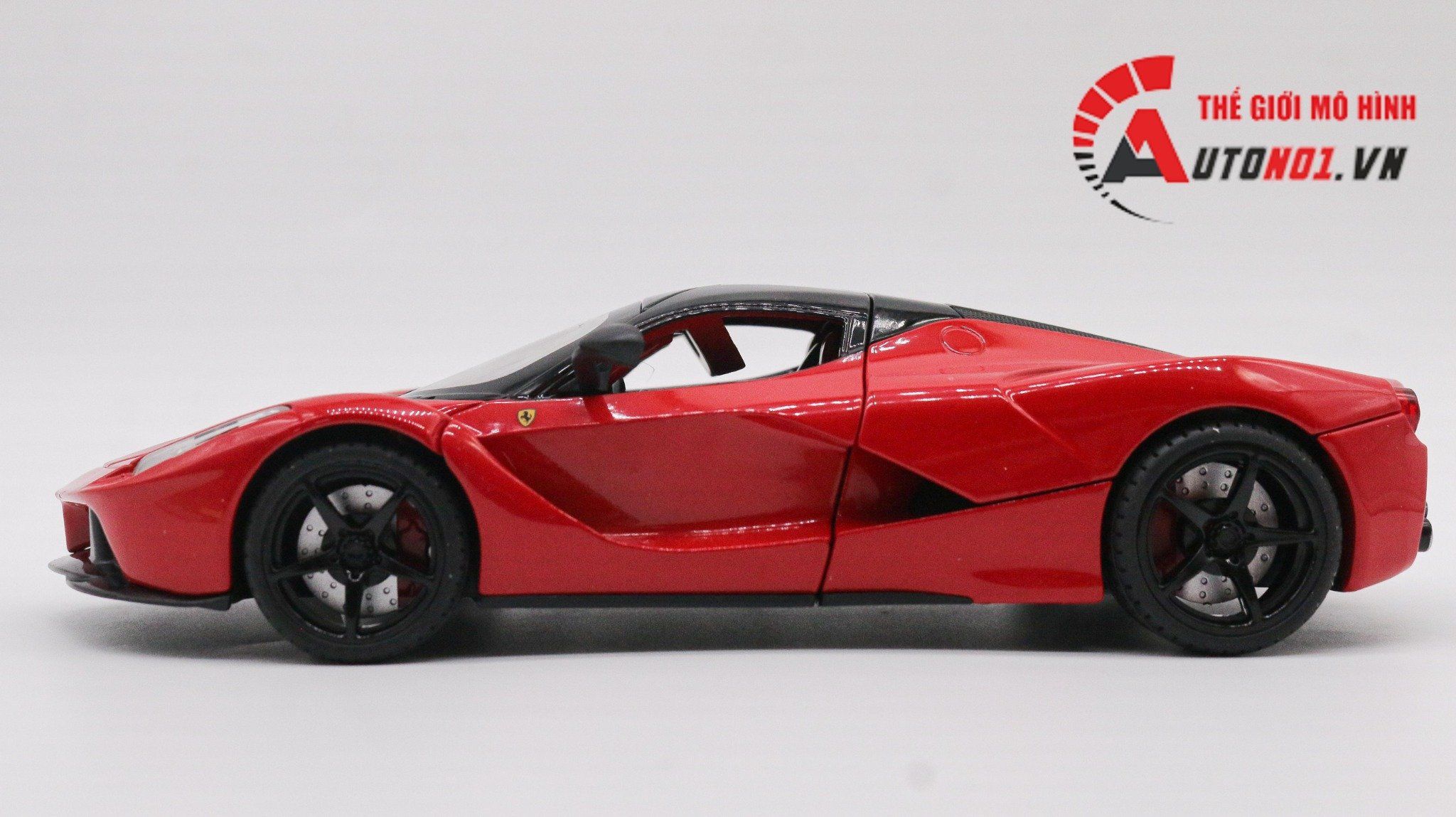  Mô hình xe Ferrari Laferrari Red full open có âm thanh đèn tỉ lệ 1:22 Jiaye Model OT356 