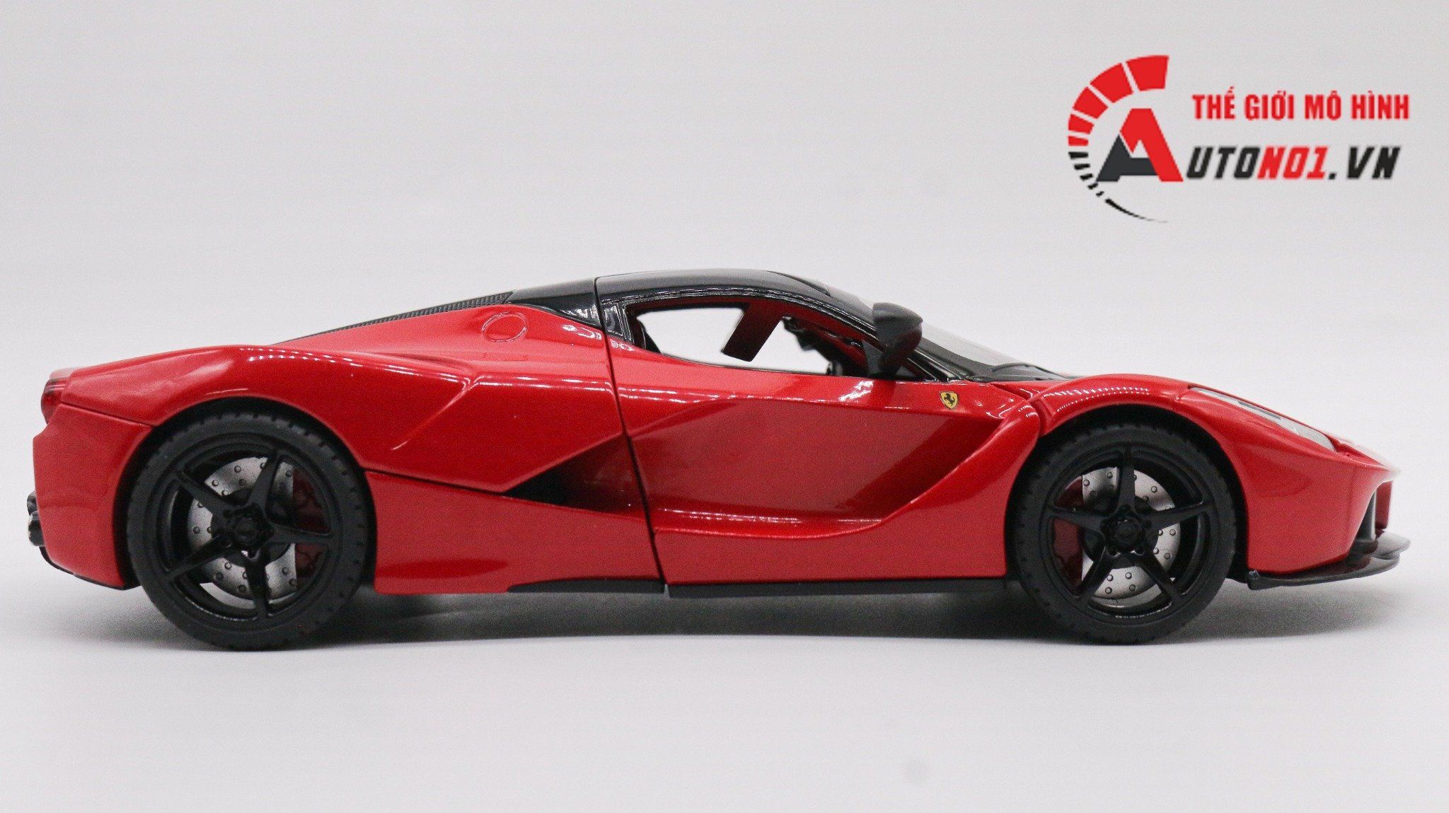  Mô hình xe Ferrari Laferrari Red full open có âm thanh đèn tỉ lệ 1:22 Jiaye Model OT356 