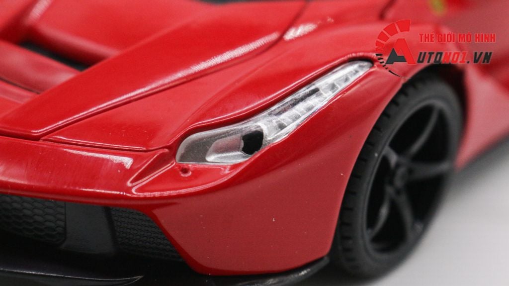 MÔ HÌNH XE FERRARI LAFERRARI RED 1:22 JIAYE MODEL 7961