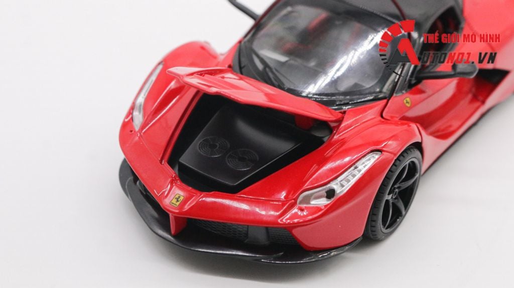 MÔ HÌNH XE FERRARI LAFERRARI RED 1:22 JIAYE MODEL 7961