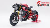  Mô hình xe cao cấp Ducati 1199 Panigale Cafe Racer Grey Red cao cấp nồi khô ghi đông mâm căm 1:12 Tamiya D201 