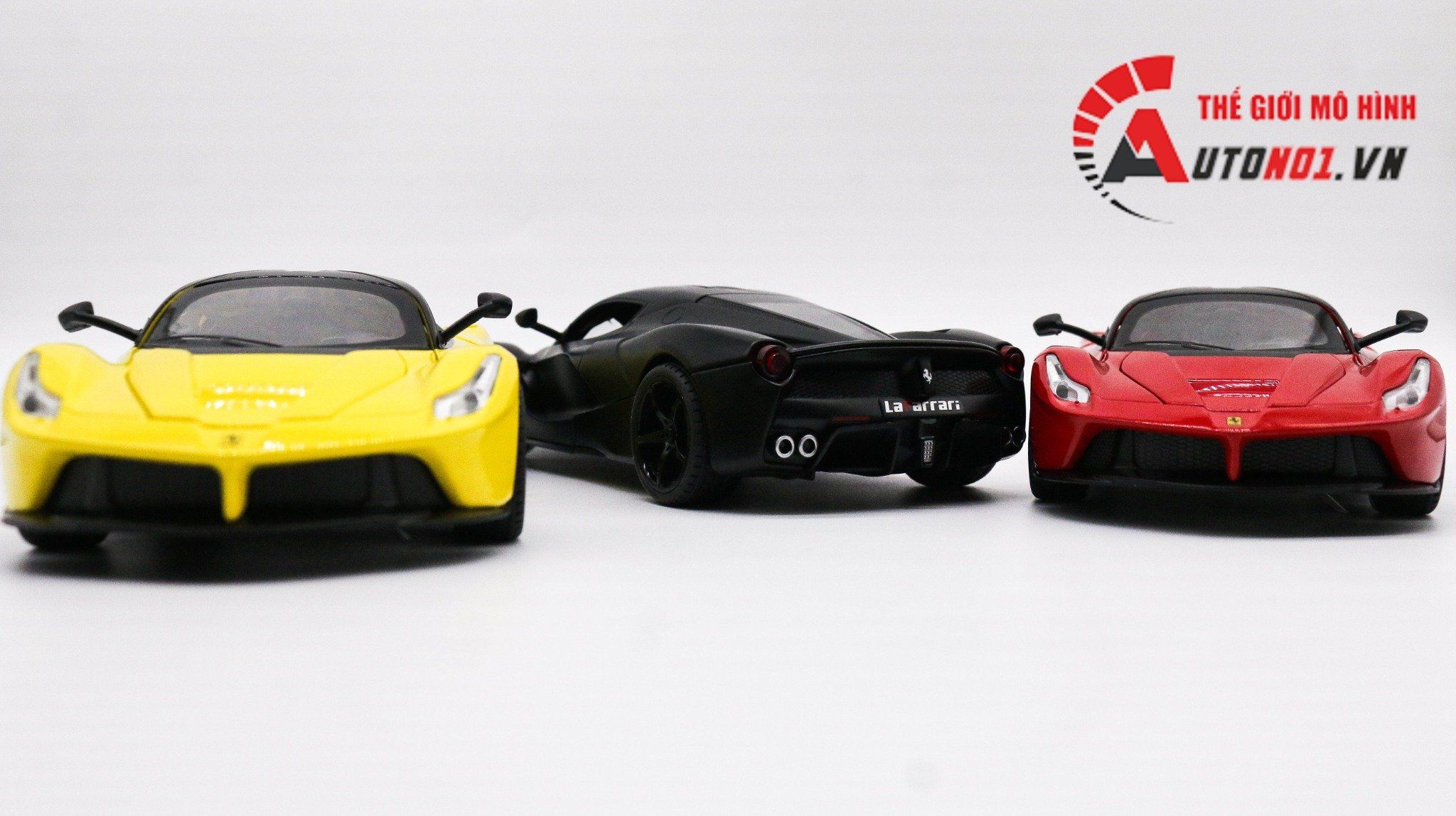  Mô hình xe Ferrari Laferrari Red full open có âm thanh đèn tỉ lệ 1:22 Jiaye Model OT356 