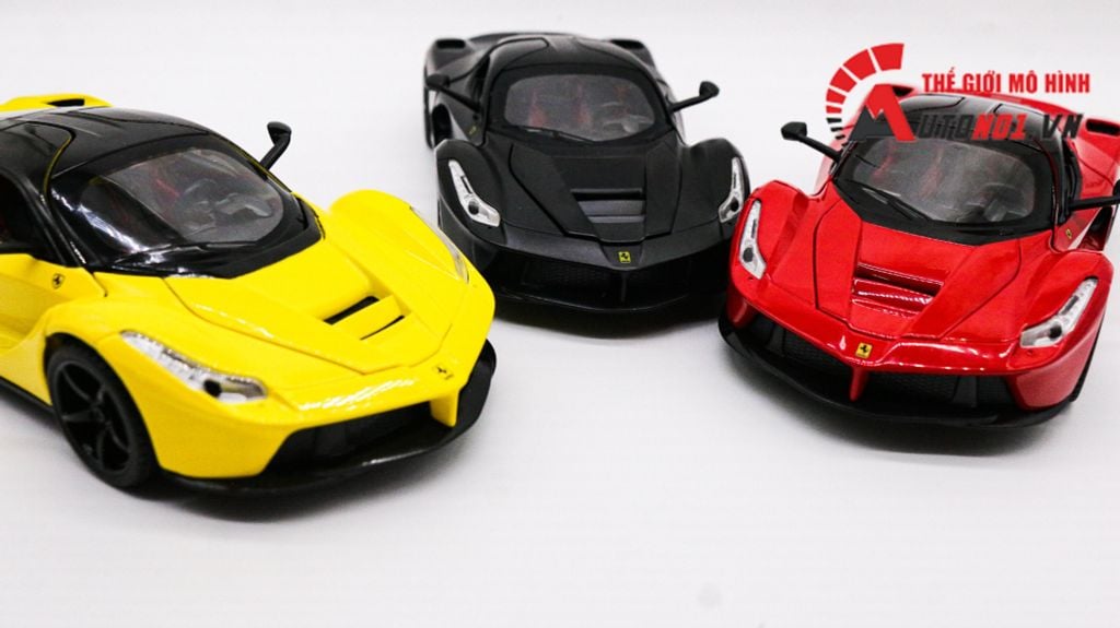 MÔ HÌNH XE FERRARI LAFERRARI RED 1:22 JIAYE MODEL 7961