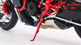  Mô hình xe cao cấp Ducati 1199 Panigale Cafe Racer Grey Red cao cấp nồi khô ghi đông mâm căm 1:12 Tamiya D201 