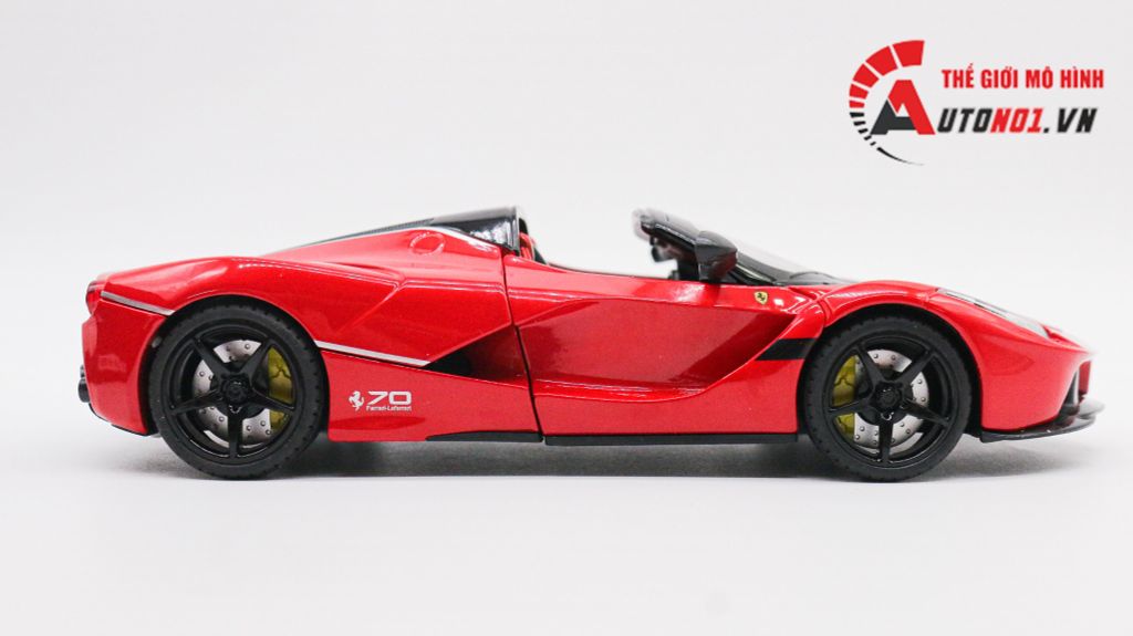 MÔ HÌNH XE FERRARI LAFERRARI APERTA RED 1:22 JIAYE MODEL 7955