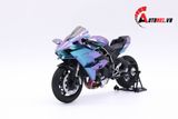  Mô hình xe Kawasaki H2r Custom Chameleon Color 1:12 Tamiya D104 