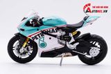  Decal Ducati 1199 Petronas White Ver.02 cho mô tô tỉ lệ 1:12 Maisto và Tamiya DC601D 