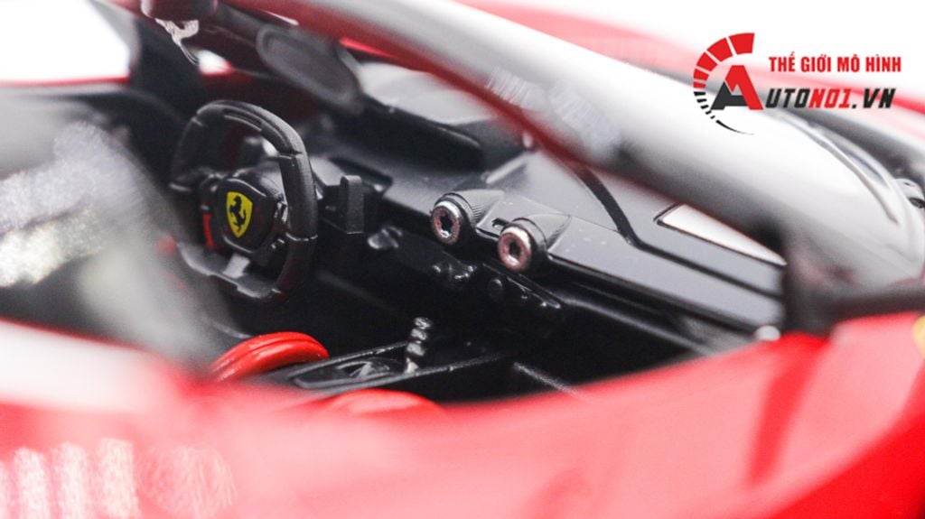 MÔ HÌNH XE FERRARI LAFERRARI APERTA RED 1:22 JIAYE MODEL 7955