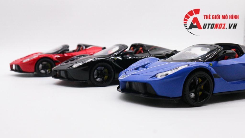 MÔ HÌNH XE FERRARI LAFERRARI APERTA RED 1:22 JIAYE MODEL 7955