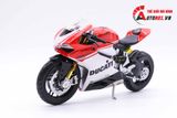  Mô hình siêu Xe Ducati 1299 Panigale S Custom 50th Anniversary Red White 1:12 Autono1 D220H 