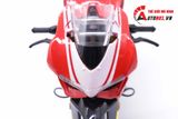  Mô hình siêu Xe Ducati 1299 Panigale S Custom 50th Anniversary Red White 1:12 Autono1 D220H 