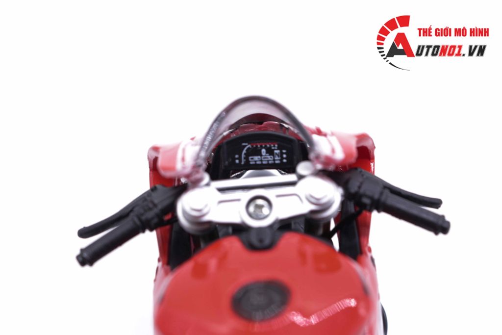 MÔ HÌNH SIÊU XE DUCATI 1299 PANIGALE S CUSTOM 50TH ANNIVERSARY RED WHITE 1:12 AUTONO1 D130