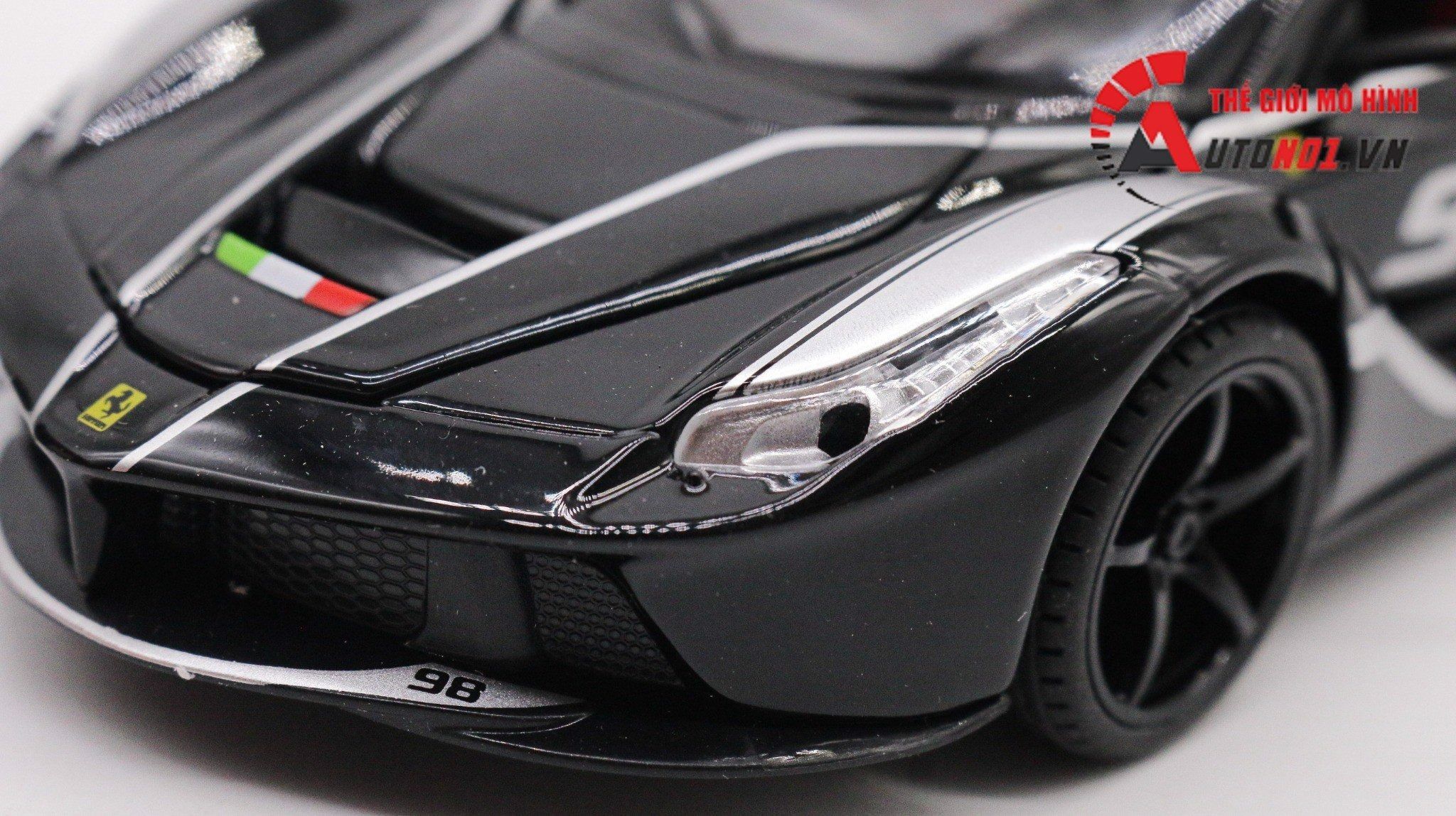  Mô hình xe Ferrari FXX K Evo tỉ lệ 1:24 Jiaya Model OT049 