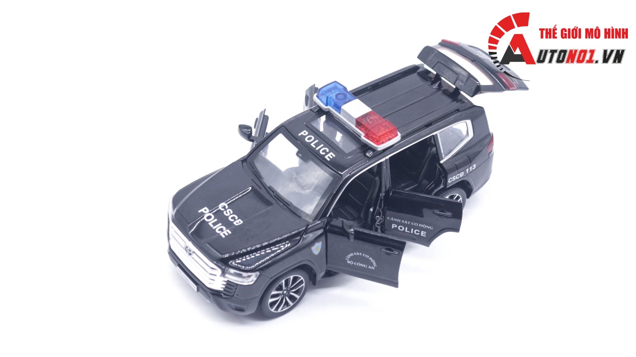  Mô hình xe ô tô độ CSCĐ Toyota Land Cruiser Lc300 full open tỉ lệ 1:32 Alloy model Autono1 OT186 