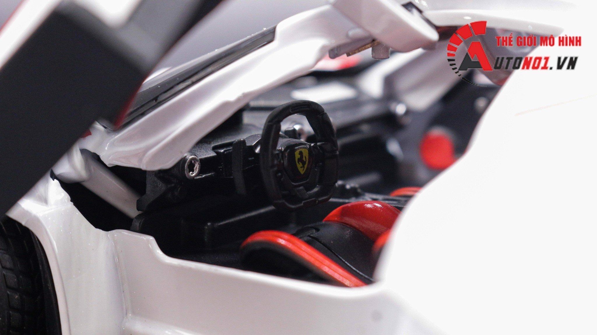  Mô hình xe Ferrari FXX K Evo tỉ lệ 1:24 Jiaya Model OT049 