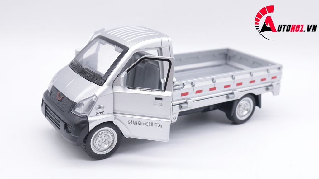 MÔ HÌNH XE TẢI CHỞ HÀNG SILVER 1:24 ALLOY 7708