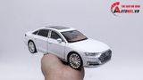  Mô hình xe siêu sang Audi A8 full open có còi đánh lái được hộp xốp 1:24 Che zhi OT173 