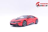  Mô hình xe Bmw I8 đánh lái được full open 1:24 Rastar 3661 