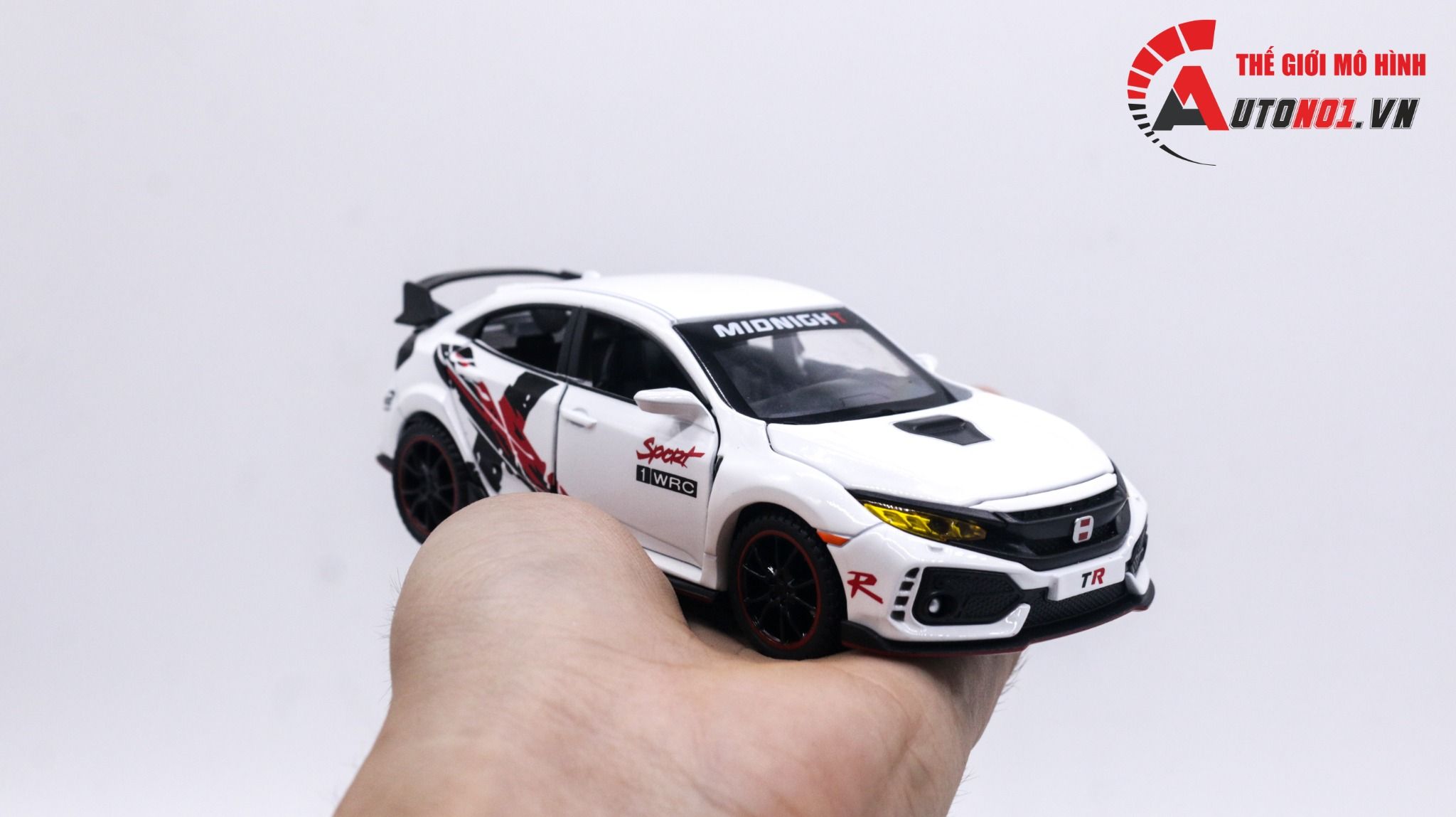  Mô hình xe Honda Civic Hatchback Limited Type R 1:32 Jiaye mode lVB32571 OT344 