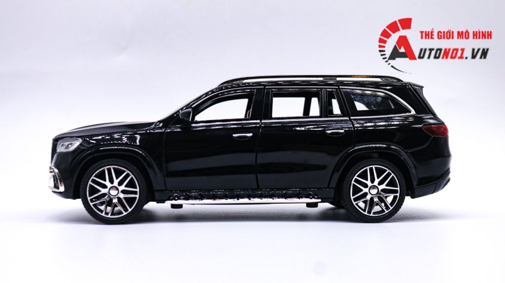 MÔ HÌNH XE MERCEDES BENZ GLS63 AMG 2021 BLACK 1:24 CHEZHI 7943