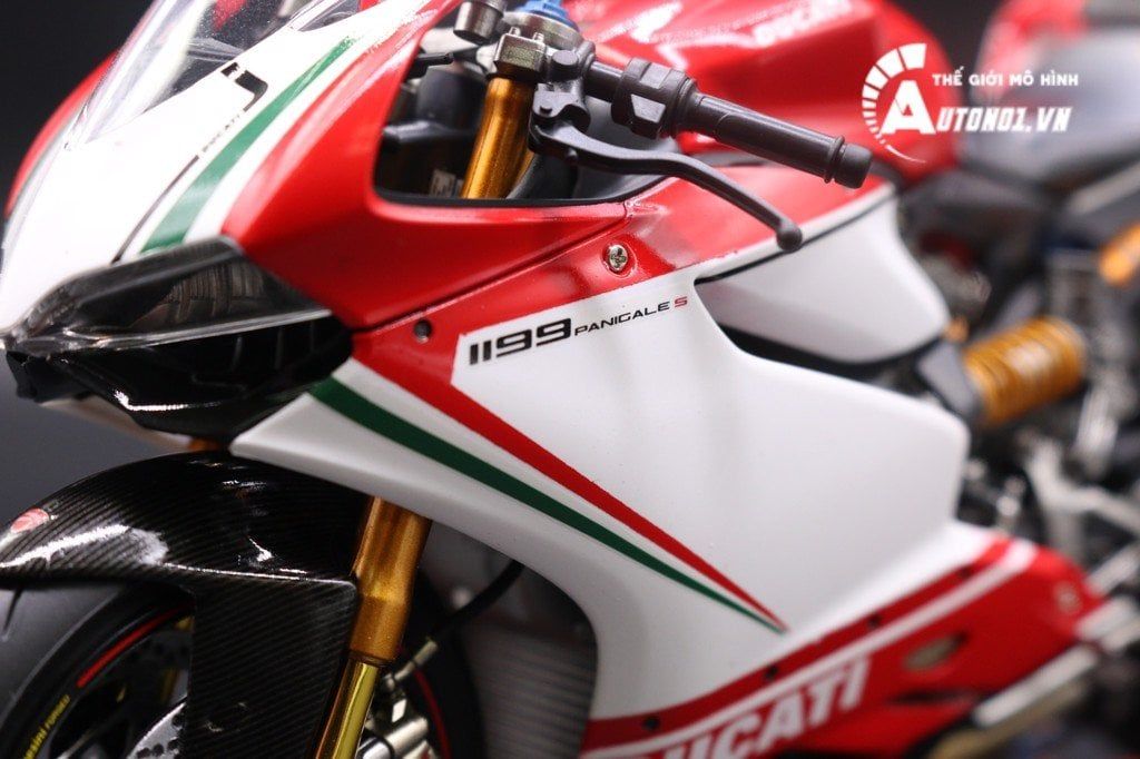 DECAL NƯỚC ĐỘ DUCATI PANIGALE 1199 TRICOLOR 1:12 AUTONO1 DC601J