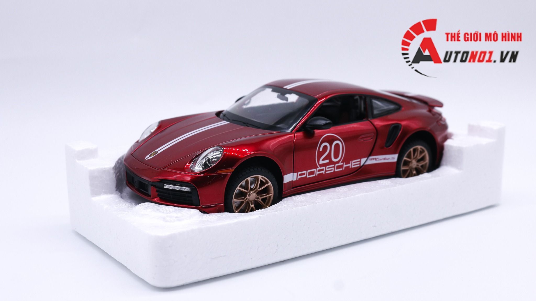  Mô hình xe Porsche 911 Turbo S 1:24 Miniauto OT338 