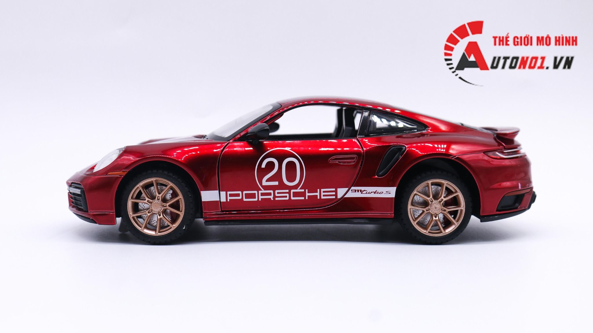  Mô hình xe Porsche 911 Turbo S 1:24 Miniauto OT338 