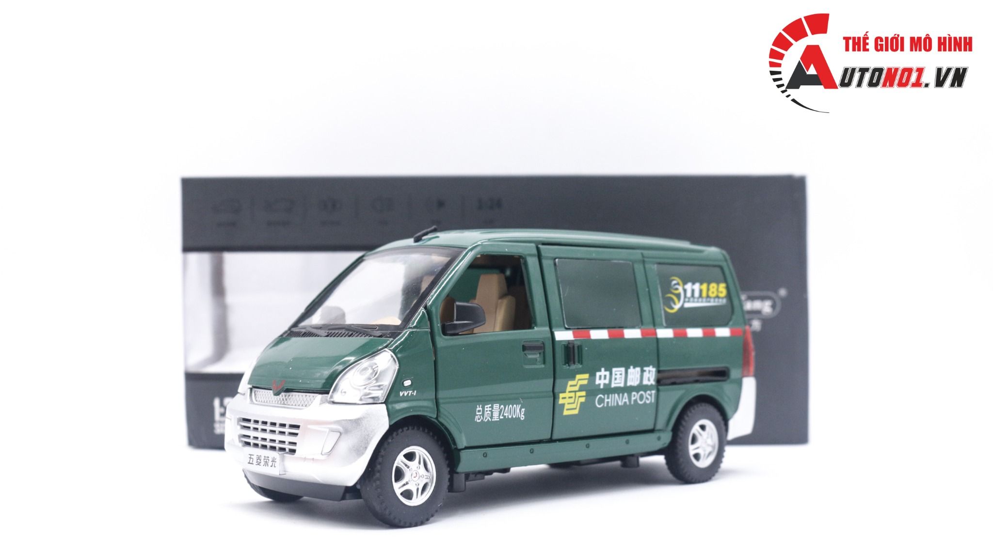  Mô hình xe ô tô van Wuling Cargo tỉ lệ 1:24 Jinlifiang OT168 